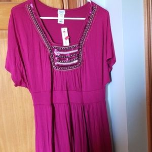 Womens NWT size XL charming Charlie's dress
